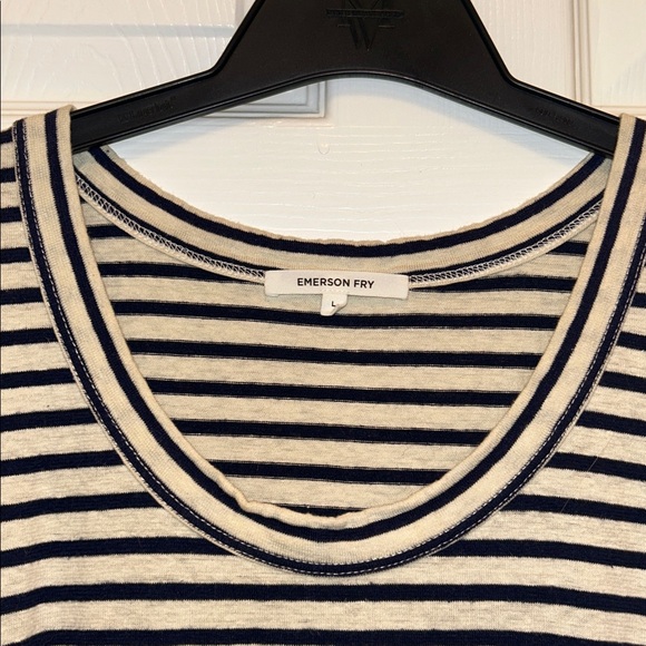 Emerson Fry Hemp & Organic Cotton Striped Tank Midi Dress - Picture 8 of 12